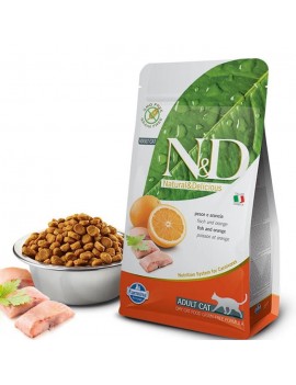 Farmina Cat N&D Prime Adult Pesce e Arancia 5Kg