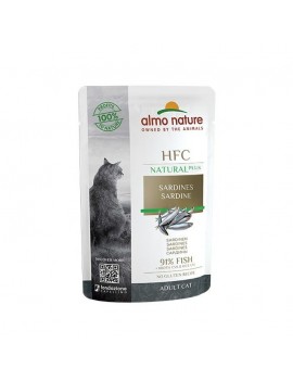 Almo Cat Hfc Natural Plus Sardine 55g