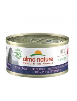 Almo Cat Hfc Cuisine Tonno Pollo e Prosciutto 70g