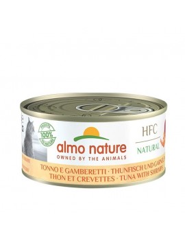 Almo Cat Hfc Natural Tonno e Gamberetti 150g