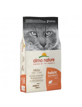 Almo Cat Holistic Pesce Azzurro Fresco e Riso 12Kg