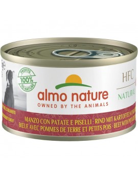 Almo Dog Hfc Natural Manzo Patate e Piselli 95g