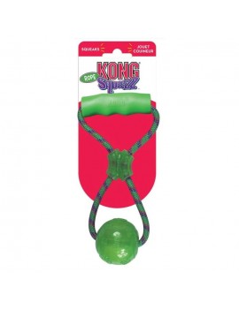 Kong Dog Squeezz Ball Handle Medium