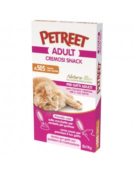 Petreet Gatto Natura Cremosi Pollo e Carote 6 x...