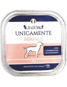 Unipro Dog Unicamente Maiale 150g
