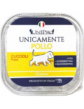 Unipro Dog Puppy Unicamente Pollo 150g