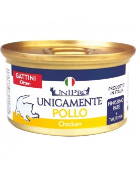 Unipro Kitten Unicamente Pollo 85g
