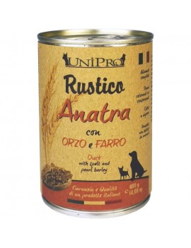 Unipro Dog Rustico Anatra Orzo e Farro 400g