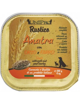 Unipro Dog Rustico Anatra Orzo e Farro 100g