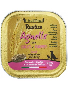 Unipro Dog Rustico Agnello Orzo e Farro 100g