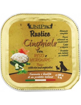 Unipro Dog Rustico Cinghiale Riso e Verdure 100g