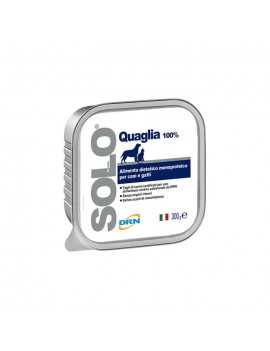 Drn Dog Cat Solo Quaglia 300g