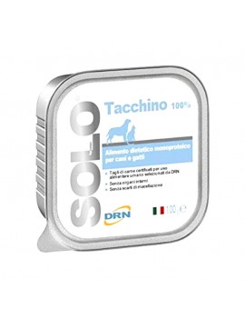 Drn Dog Cat Solo Tacchino 100g