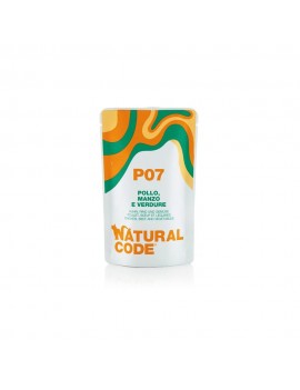 Natural Cat Pollo Manzo e Verdure 70g