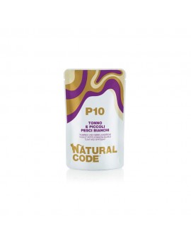 Natural Code Cat Tonno e Piccoli Pesci Bianchi 70g