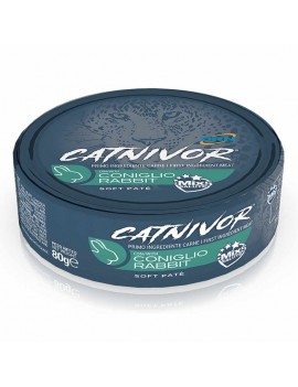 Drn Cat Catnivor Coniglio 80g