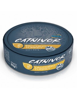 Drn Cat Catnivor Tacchino 80g
