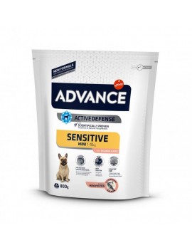 Advance Dog Sensitive Mini Salmone e Riso 800g