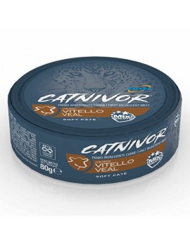 Drn Cat Catnivor Vitello 80g