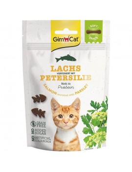Gimcat Crunchy and Soft Salmone e Prezzemolo 50g
