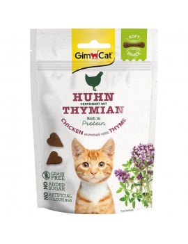 Gimcat Crunchy and Soft Pollo e Timo 50g