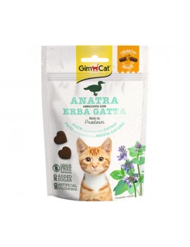 Gimcat Crunchy and Soft Anatra e Mirtillo 50g