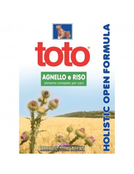Toto Dog Holistic Open Formula Agnello e Riso...