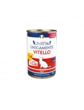 Unipro Cat Unicamente Vitello 400g