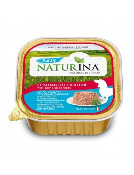 Naturina Easy Dog Con Manzo e Carotine 150g