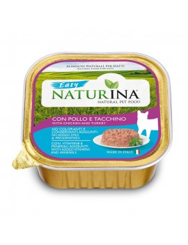 Naturina Easy Cat Con Pollo e Tacchino 100g