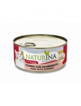Naturina Fresh Cat Tonno Con Gamberetti 70g