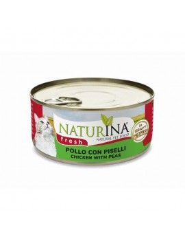 Naturina Fresh Cat Pollo Con Piselli 70g