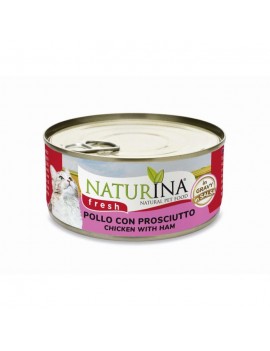 Naturina Fresh Cat Pollo Con Prosciutto 70g