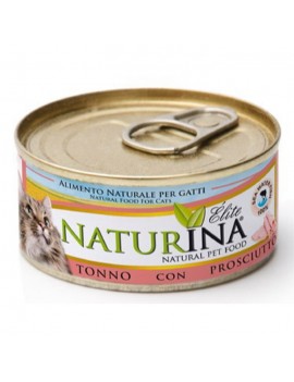 Naturina Elite Cat Tonno Con Prosciutto 70g
