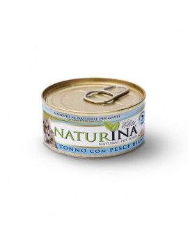Naturina Elite Cat Tonno Con Pesce Bianco 70g
