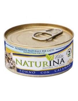 Naturina Elite Cat Tonno Con Calamari 70g