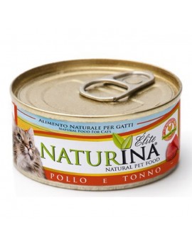 Naturina Elite Cat Pollo e Tonno 70g