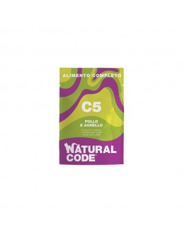 Natural Code Cat C5 Completo Pollo e Agnello 70g