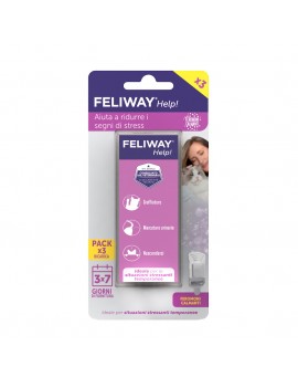 Ceva Feliway Help 3 Ricariche da 7g