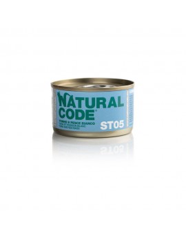 Natural Code Steril 05 Tonno e Pesce Bianco 85g