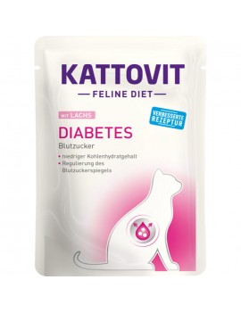 Kattovit Cat Diabetes Salmone 85g