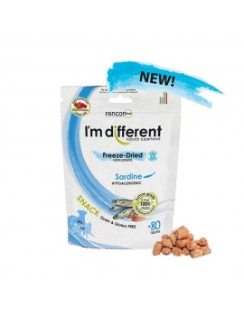 I'm Different Dog Snack Crudi Liofilizzati...