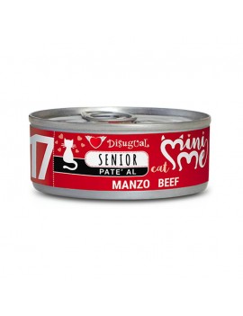 Disugual Cat Mini Me 17 Senior Manzo 85g