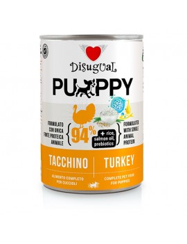 Disugual Dog MonoProtein Puppy Tacchino 400g