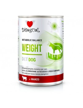 Disugual Dog Metabolic Balance  Weight Manzo 400g
