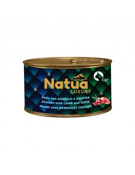 Natua Luxury Cat Pollo con Agnello e Anatra 85g