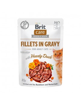 Brit Care Cat Filetti con Anatra in Salsa 85g