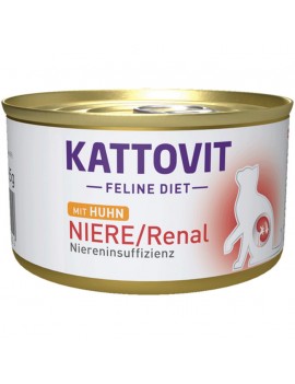 Kattovit Cat Renal Pollo Latt 85g