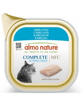 Almo Cat Hfc Complete Sterilised Merluzzo 85g