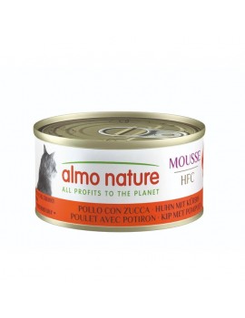 Almo Cat Hfc Mousse Pollo e Zucca 70g